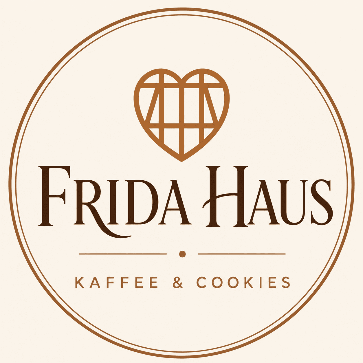 Frida Haus Kaffee & Cookies — Logo