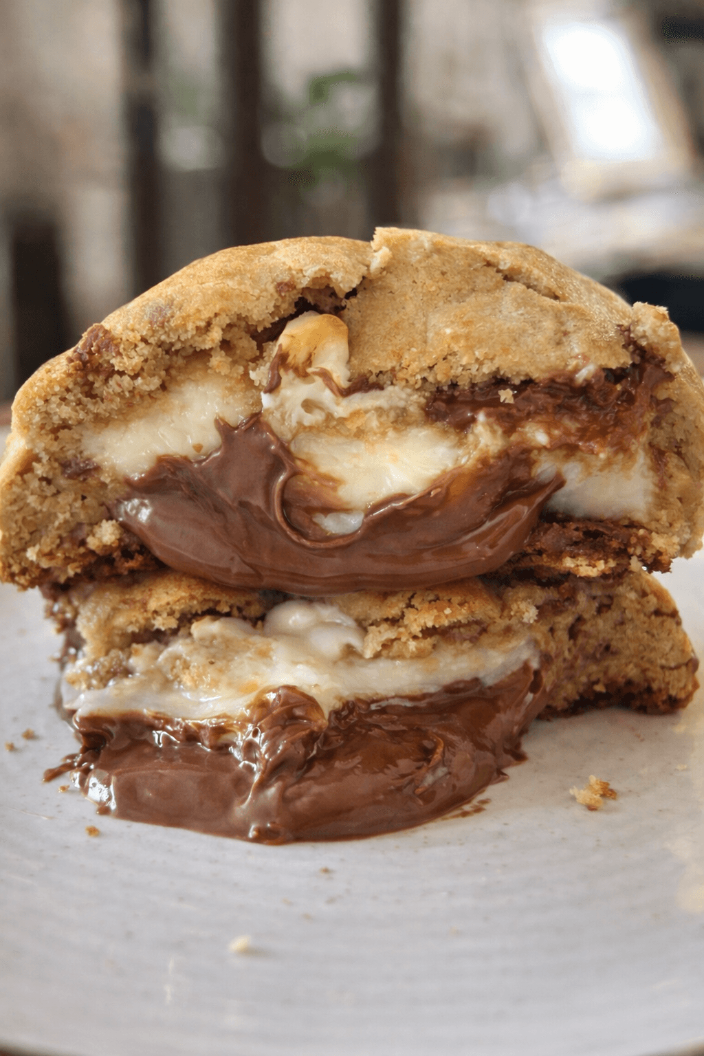 Cookie Ninho com Nutella